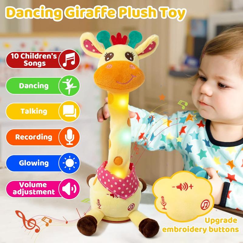 🎉 Musical Giraffe Toy – Sings, Dances & Talks!🎵