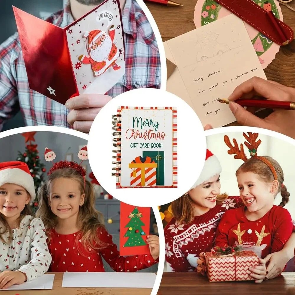Christmas Gift Card Book🎁🎅The Perfect Holiday Surprise!