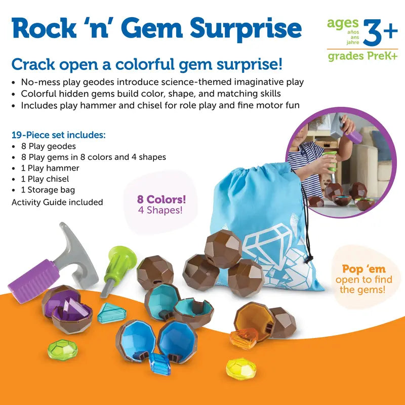 ⛏️💎Learning Resources Rock 'N' Gem Surprise
