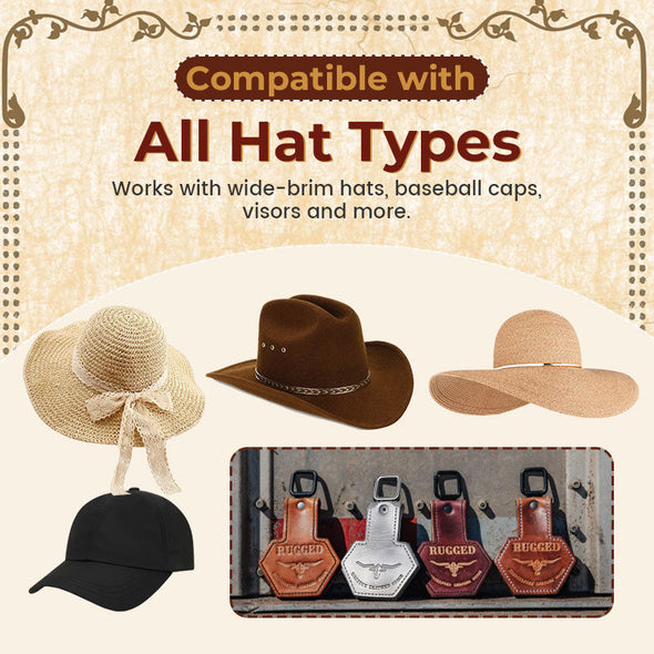 🔥49% OFF👍🏻100% Handcrafted Hat Clip