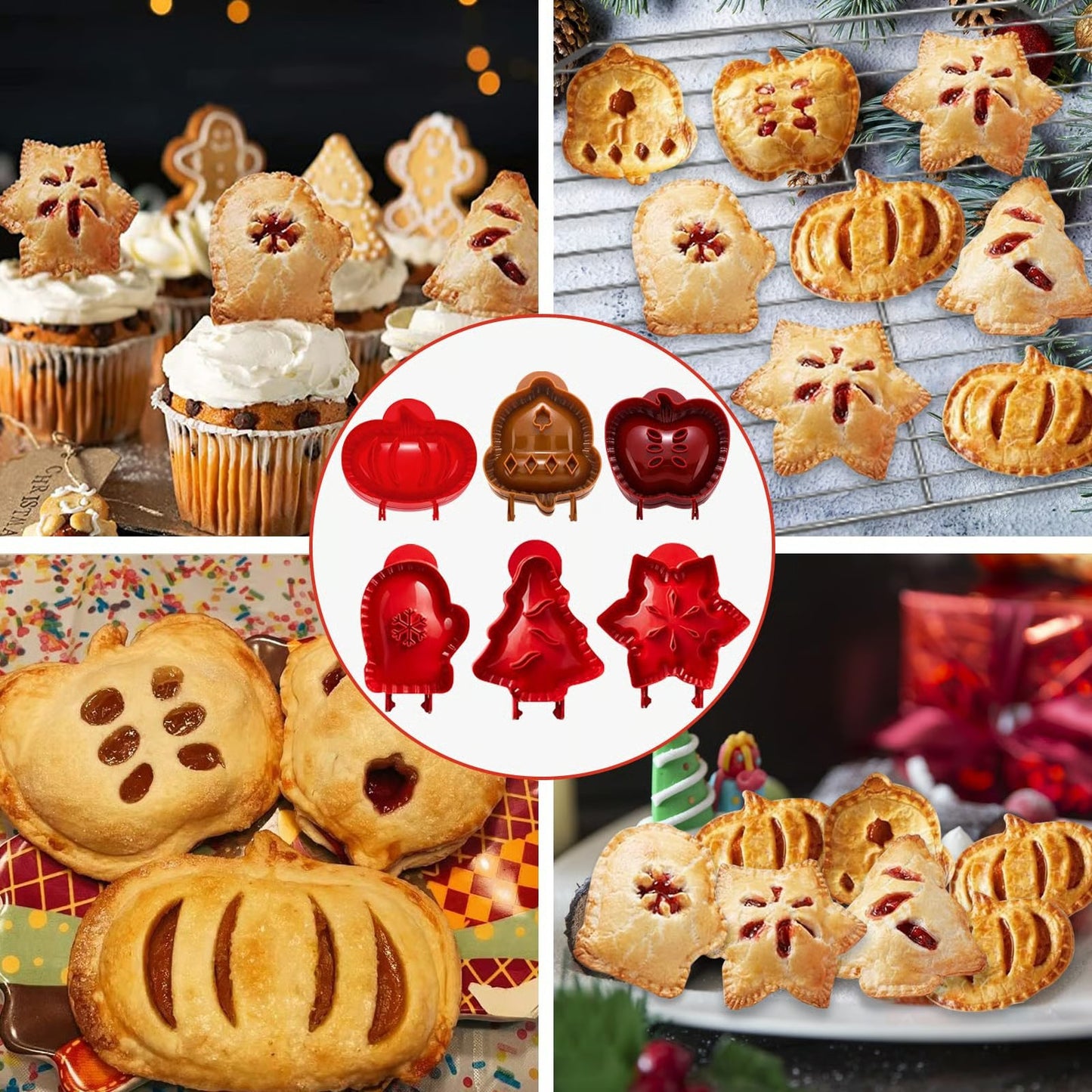 🔥Holiday Mini Pie Mold 🥧 Bake the Magic of the Season