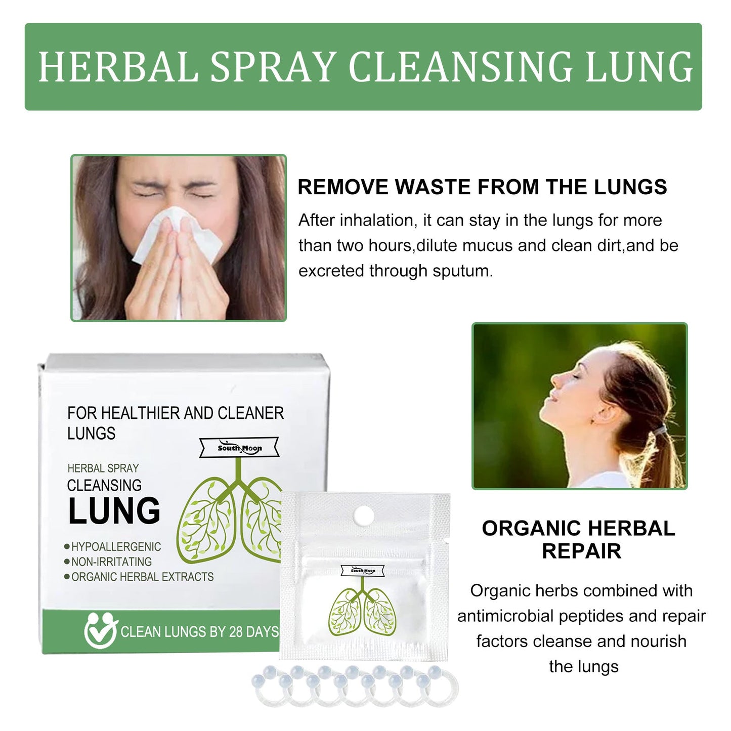 🌿Thyme & Mint Lung Detox & Air Freshener
