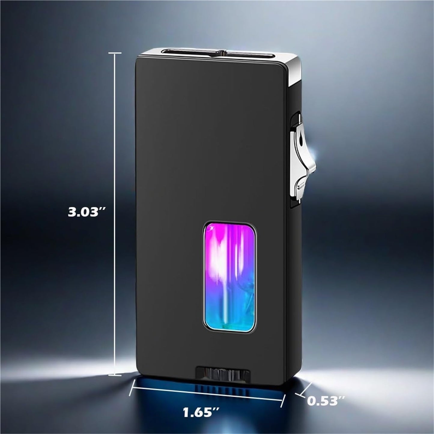 🔥7-Hole Windproof Butane Lighter with Safety Lock