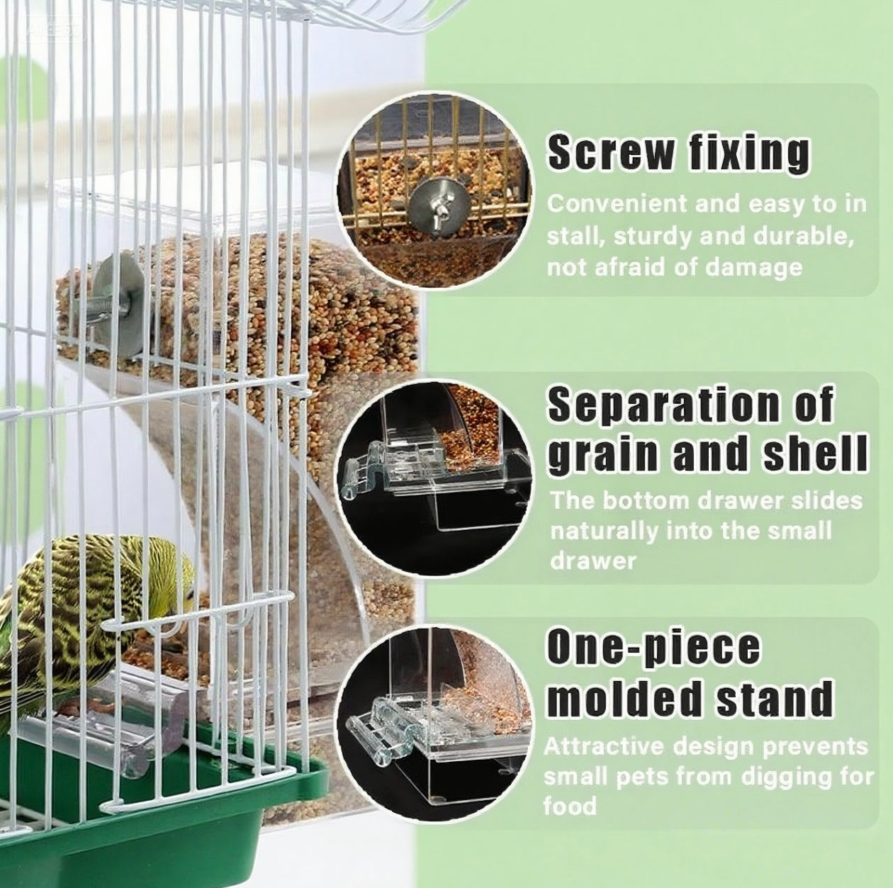 🔥Last Day 49% OFF👍🏻No Mess Automatic Bird Feeder