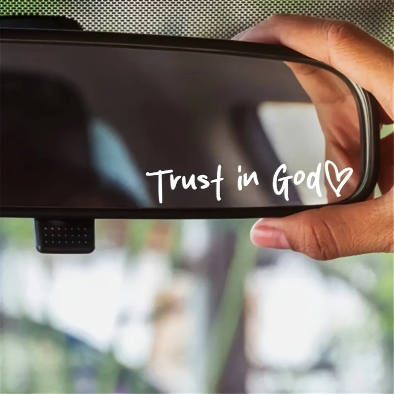 2PCS Car Rearview Mirror Sticker