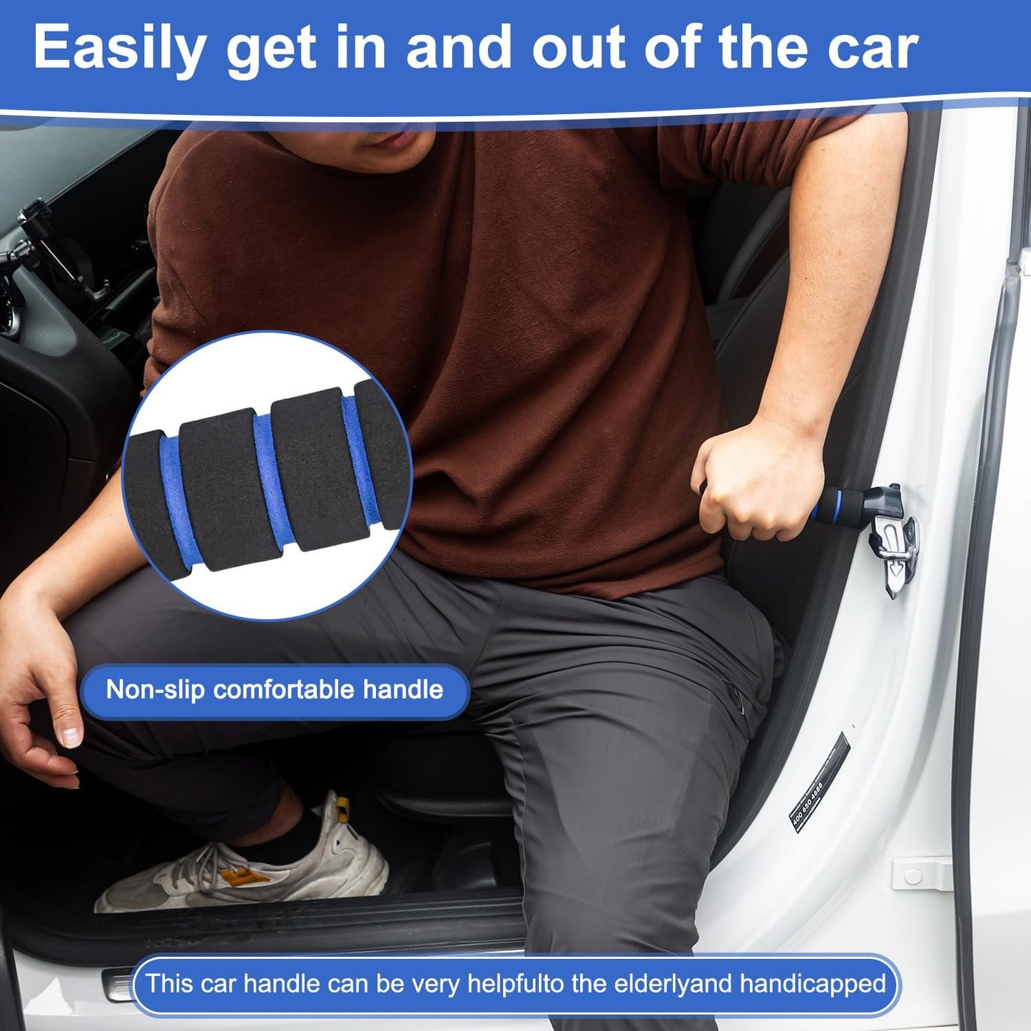 🔥👴3 in 1 Car Door Handle for Elderly