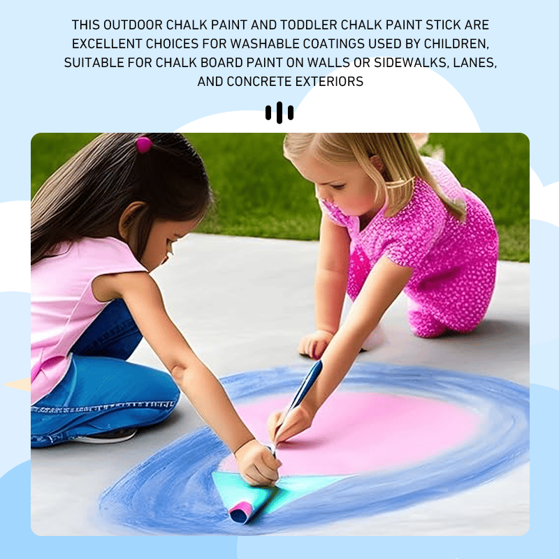 ๐ Sidewalk Chalk Paint Brush Set