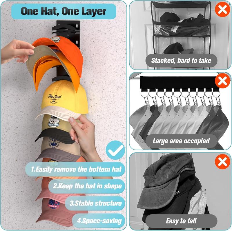 🔥Summer Hot Sale 49% OFF👍🏻Baseball Cap Rack