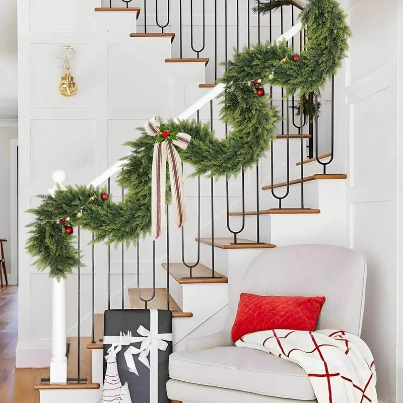 🎄6 FT Artificial Cedar Garland