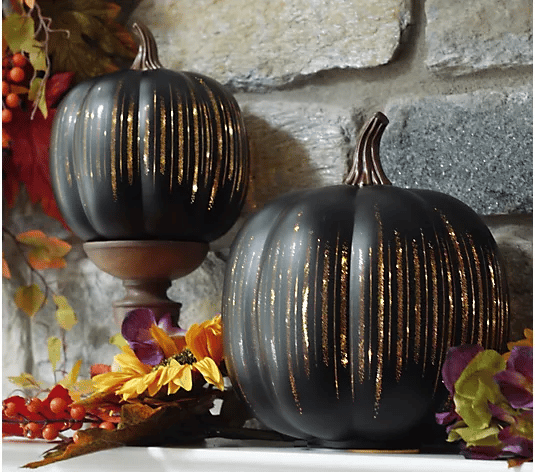 🔥Summer Hot Sale 49% OFF👍🏻 Valerie Glowing Starry Night Pumpkin
