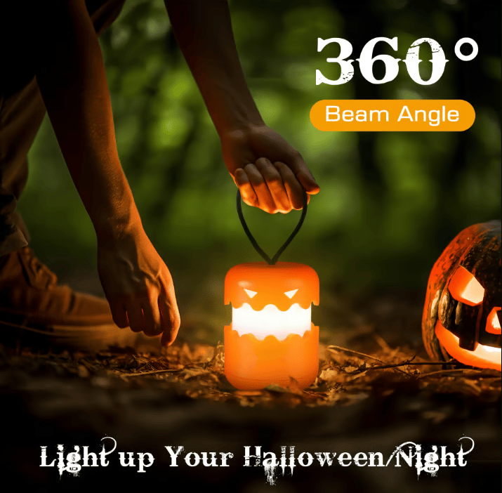 🏆Limited Sale⚡Almost Gone💥🎃 Halloween Pumpkin Camping Lantern