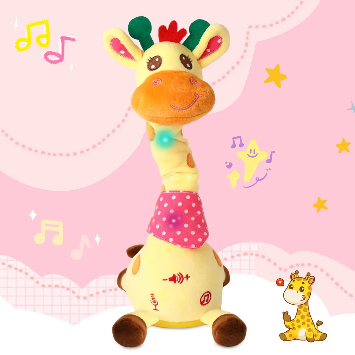 🎉 Musical Giraffe Toy – Sings, Dances & Talks!🎵