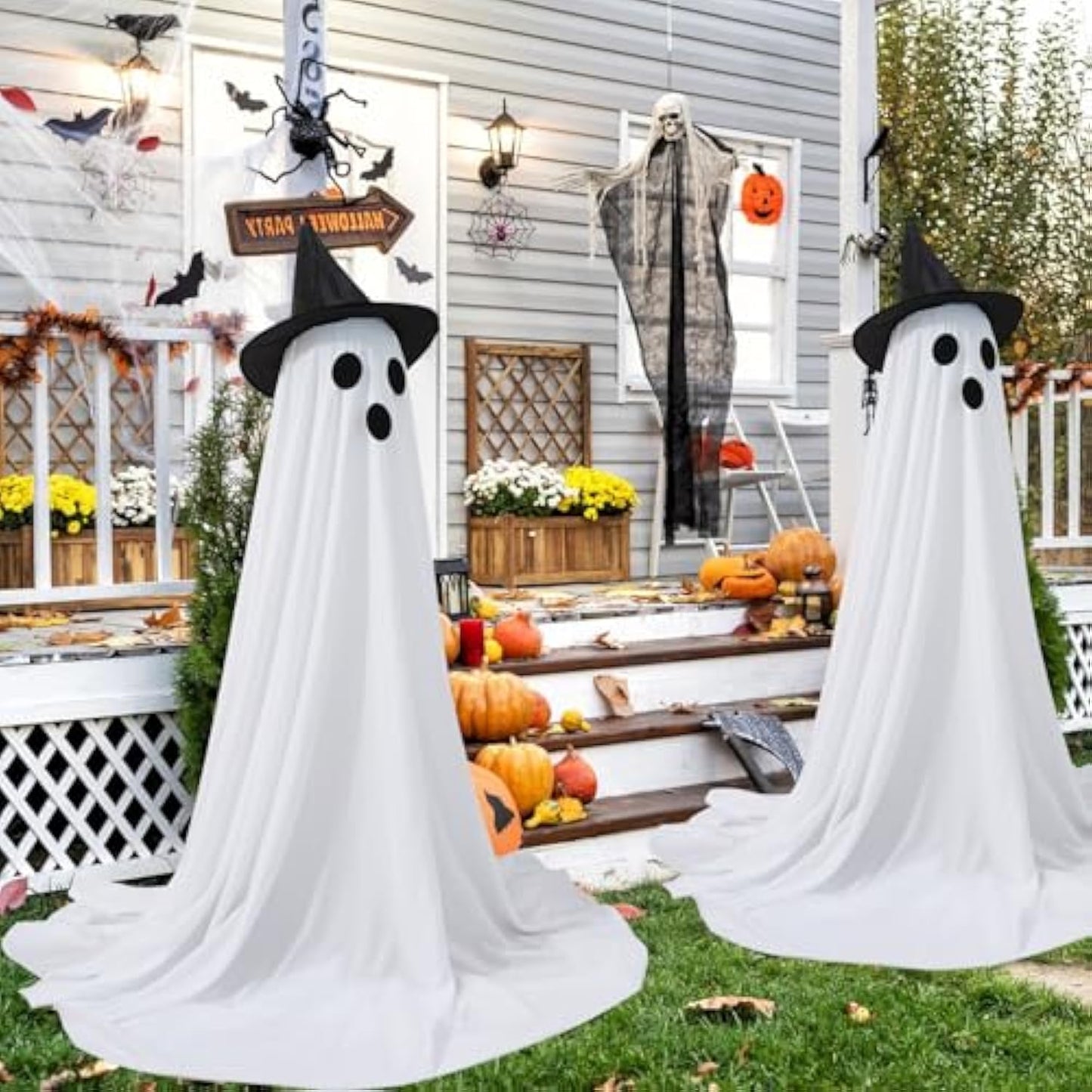 🎃👻 Halloween Hit — Outdoor Porch & Yard Ghost Decor