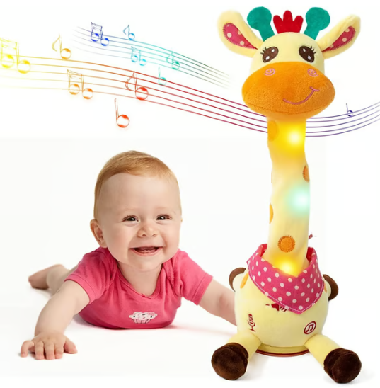 🎉 Musical Giraffe Toy – Sings, Dances & Talks!🎵