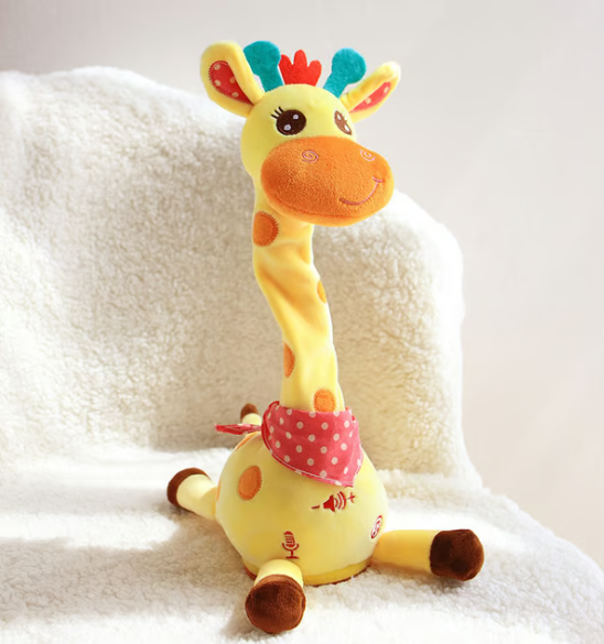 🎉 Musical Giraffe Toy – Sings, Dances & Talks!🎵
