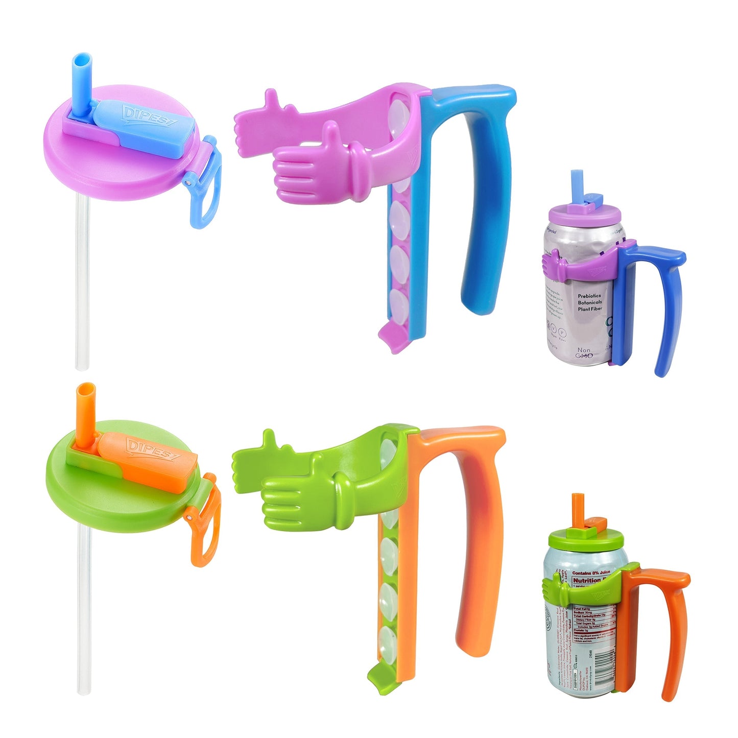 Soda Can Lids and Holders for 12oz Cans