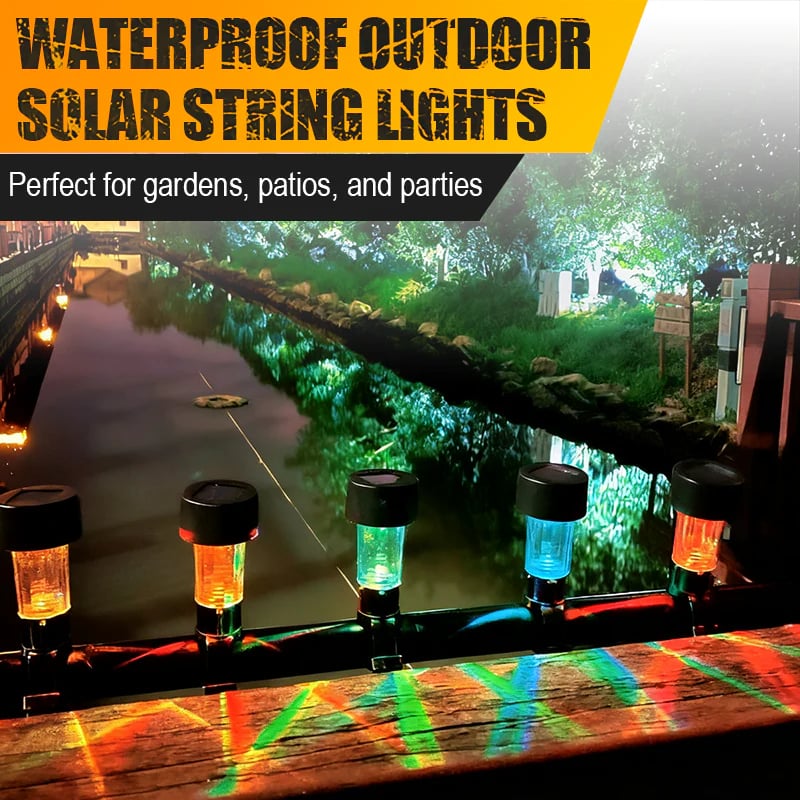 ✨Magic Solar String Lights – Clip-On Outdoor Garden & Patio Lighting