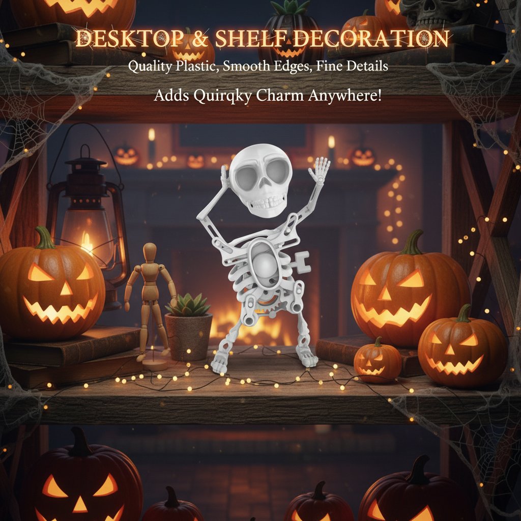 🔥Buy 3 Get 1 Free👍🏻The Spooky Swingy Skeleton