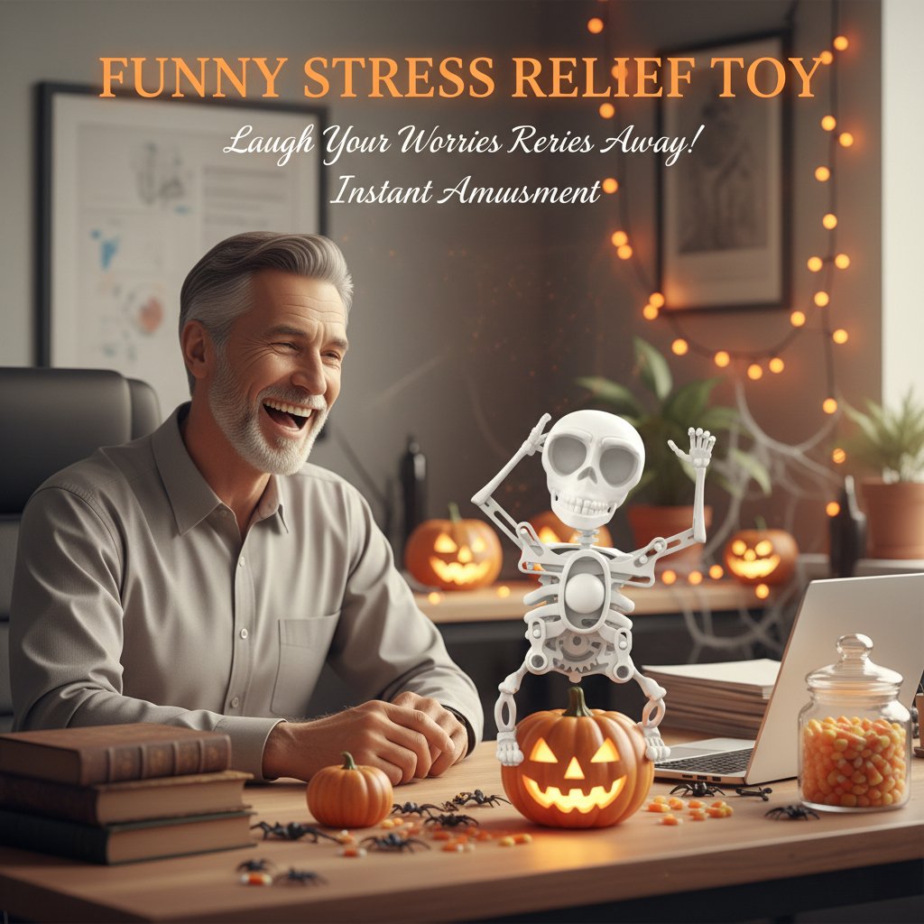 🔥Buy 3 Get 1 Free👍🏻The Spooky Swingy Skeleton
