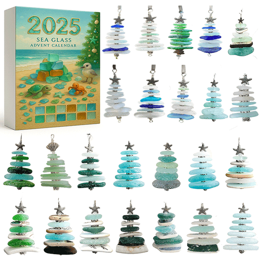 49% OFF🔥Sea Glass Christmas Tree Advent Calendar