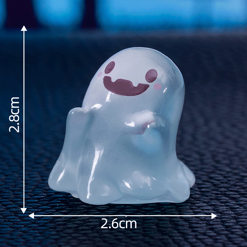 🎃 Glow-in-the-Dark Mini Ghost Figures 👻