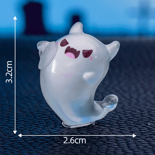 🎃 Glow-in-the-Dark Mini Ghost Figures 👻