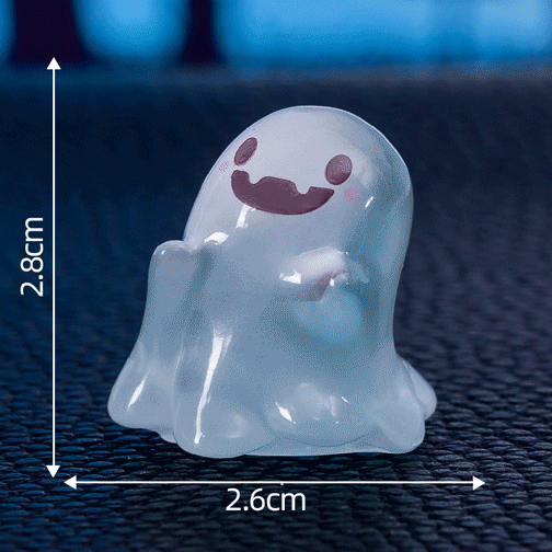 🎃 Glow-in-the-Dark Mini Ghost Figures 👻