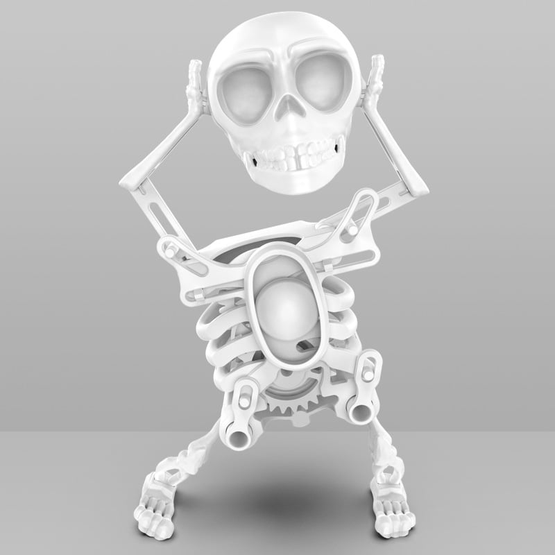 🔥Buy 3 Get 1 Free👍🏻The Spooky Swingy Skeleton