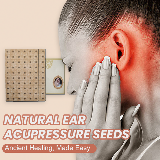 🌿 Natural Ear Acupressure Seeds – Ancient Healing, Made Easy
