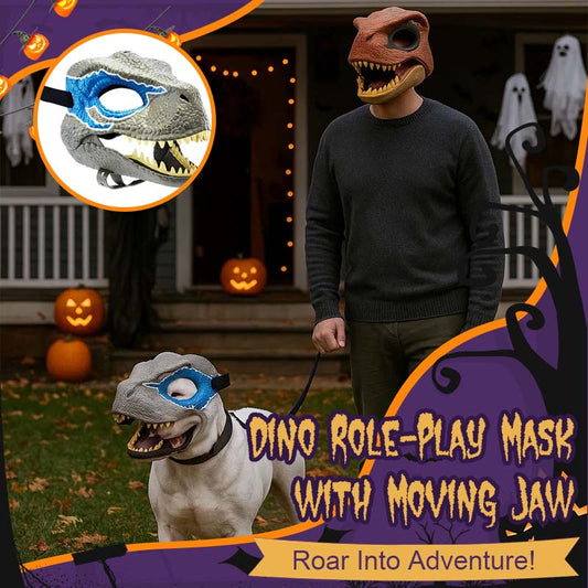 🔥Dino Role-Play Mask with Moving Jaw