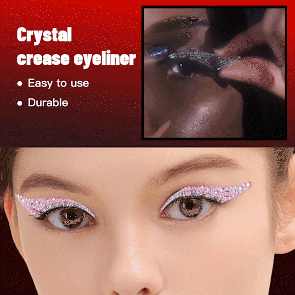 🔥Crystal crease eyeliner