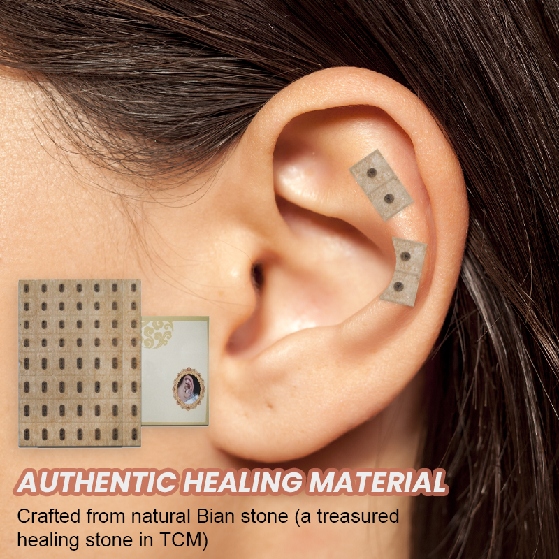 🌿 Natural Ear Acupressure Seeds – Ancient Healing, Made Easy