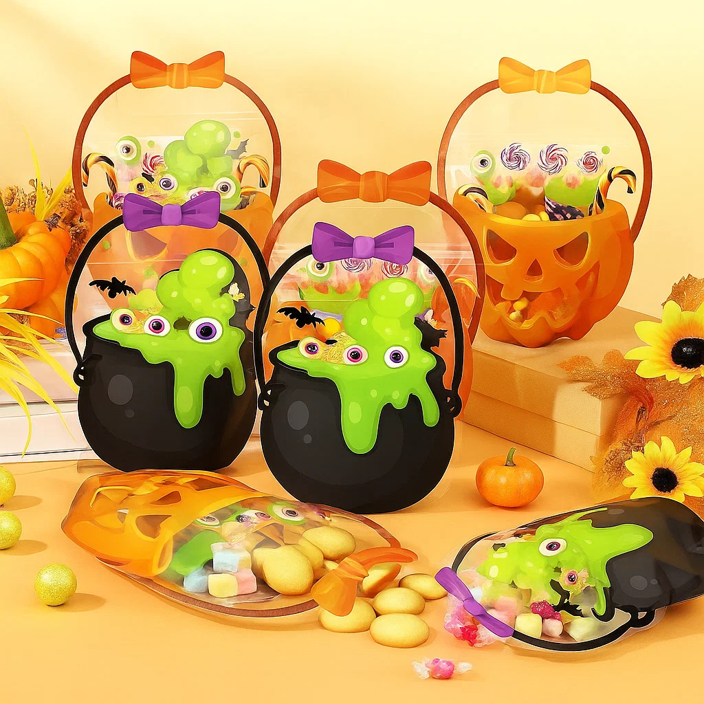 🏆Flash Sale⚡ 50K+ SOLD! 👻Original Zipper Halloween Favor Bags