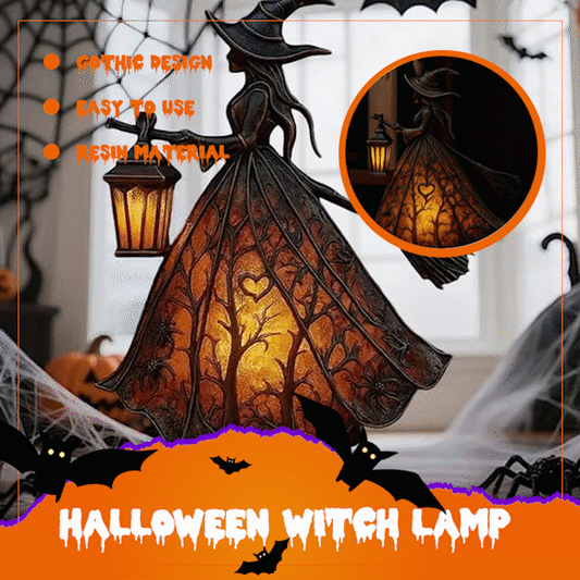 Halloween Witch Lamp 🔥 Spooky LED Decoration