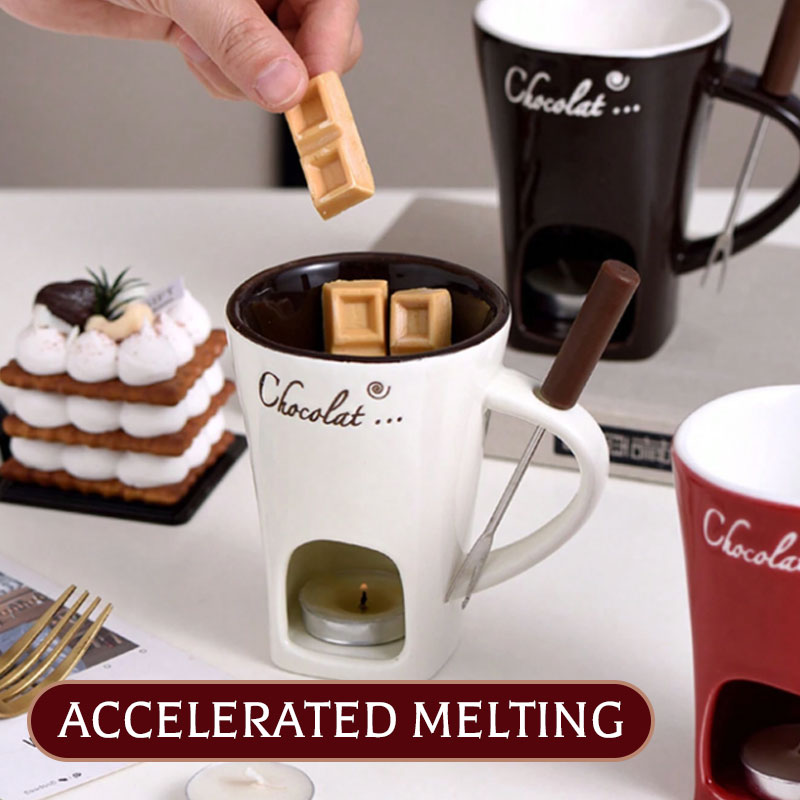 🔥LAST DAY SALE 49% OFF✨Chocolate Fondue Mug Set