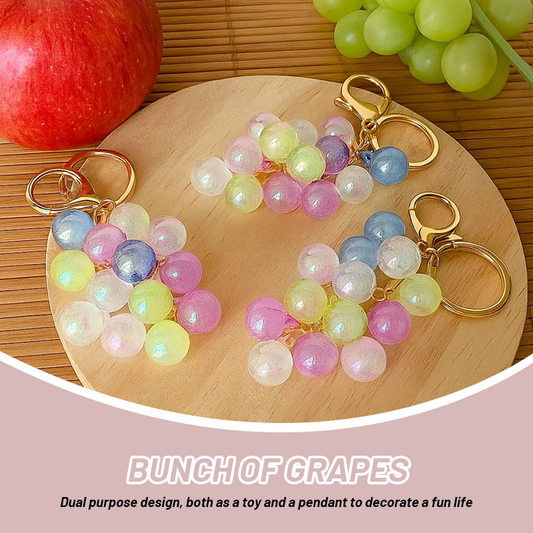 ✨Buy 2 Get 1 Free🍇 Juicy Grape Bag Pendant – Cute Gift Idea