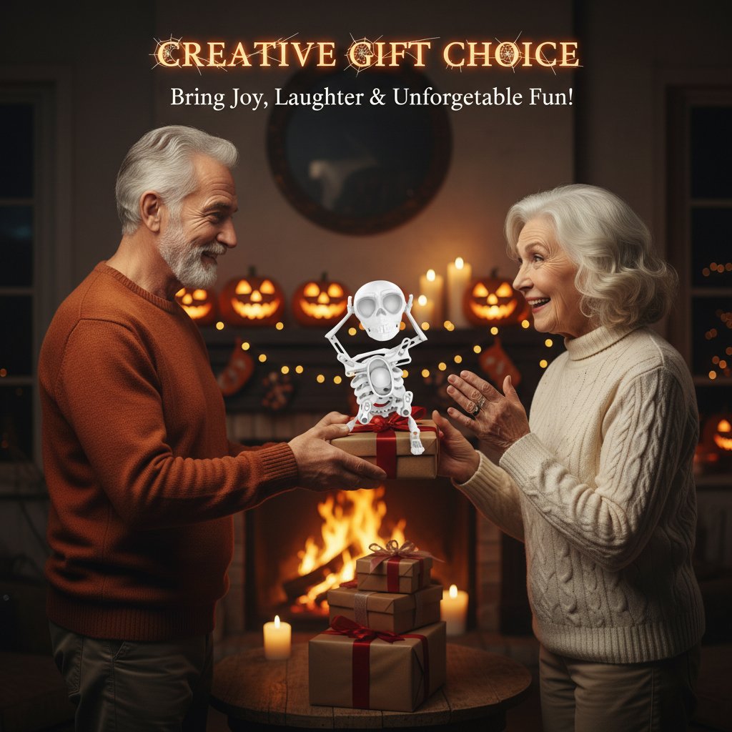 🔥Buy 3 Get 1 Free👍🏻The Spooky Swingy Skeleton