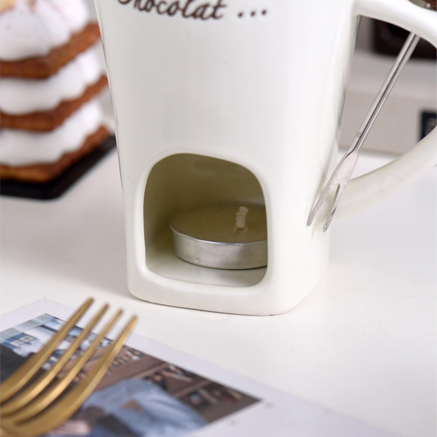 🔥LAST DAY SALE 49% OFF✨Chocolate Fondue Mug Set