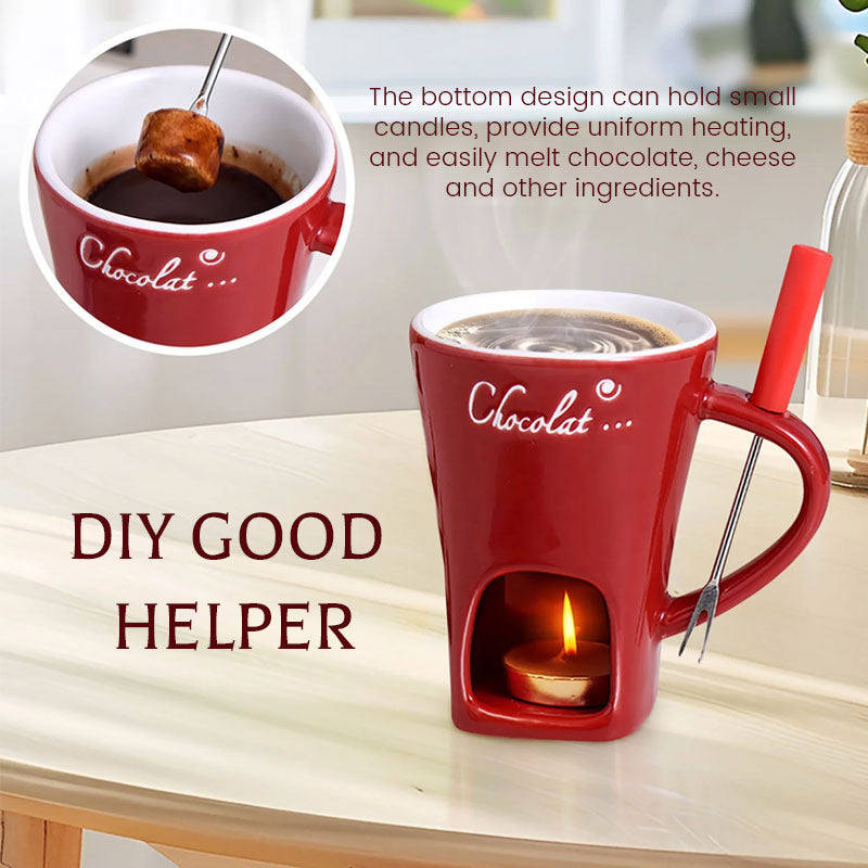 🔥LAST DAY SALE 49% OFF✨Chocolate Fondue Mug Set