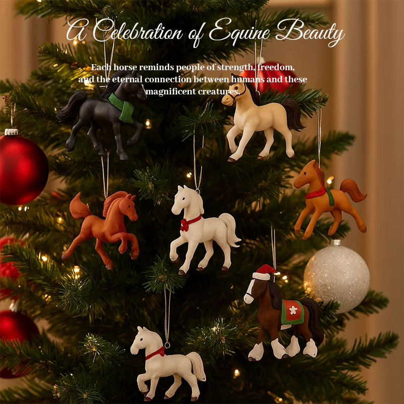 🐎Horse Advent Calendar 2025🎄✨ - 3D Handmade Horse Doll(24Pcs)
