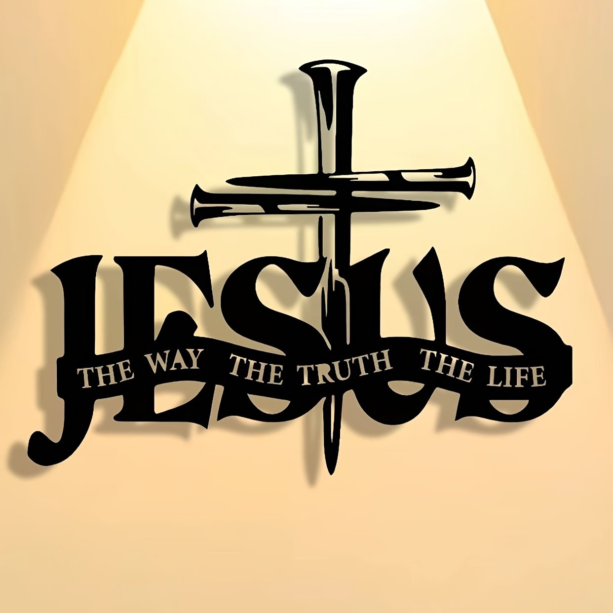 🔥Jesus & Cross Design Wall Art ⌛Limited Handmade Series