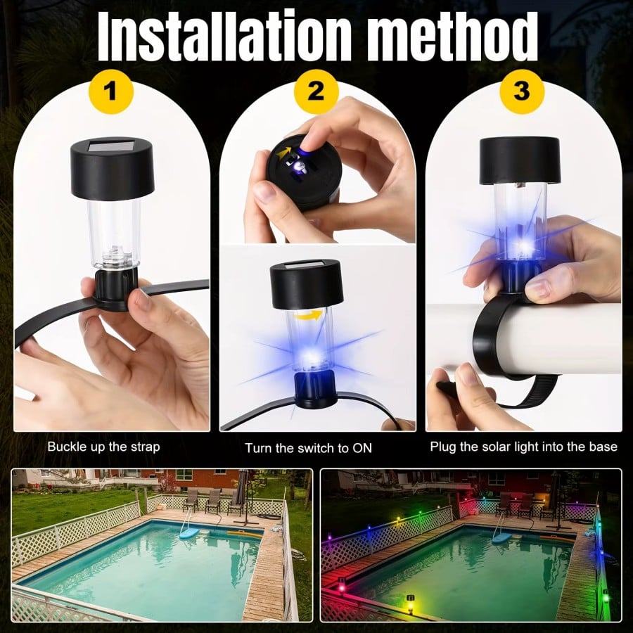 ✨Magic Solar String Lights – Clip-On Outdoor Garden & Patio Lighting