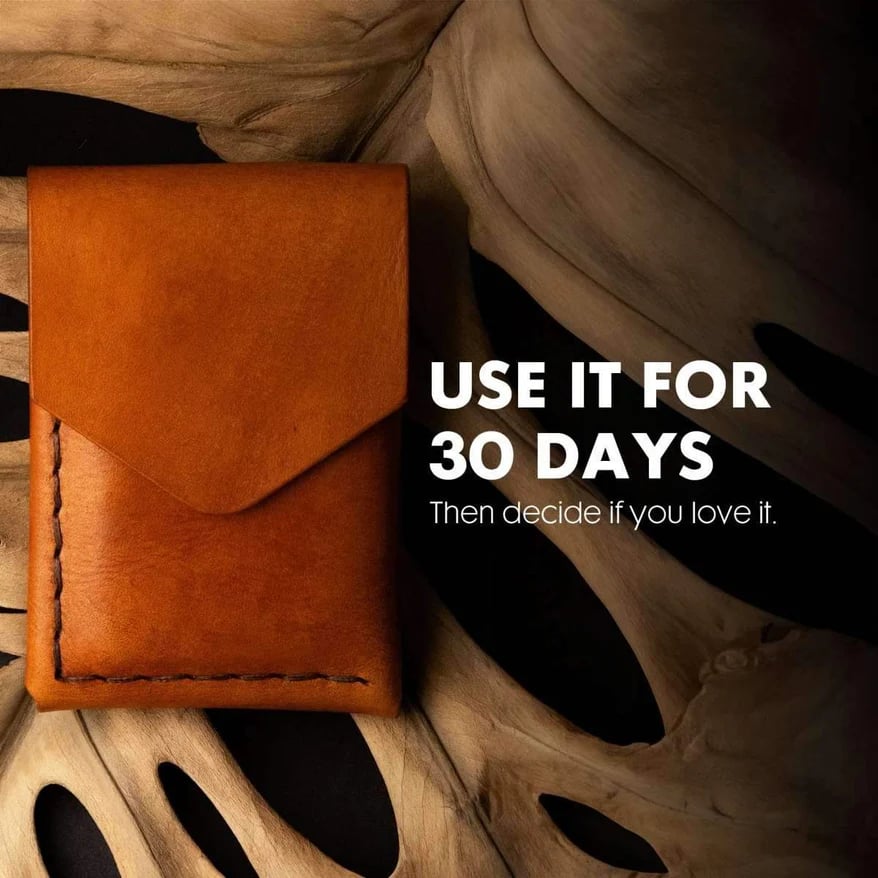 💰Oldis One: Minimalist Vertical Wallet💰-Handmade
