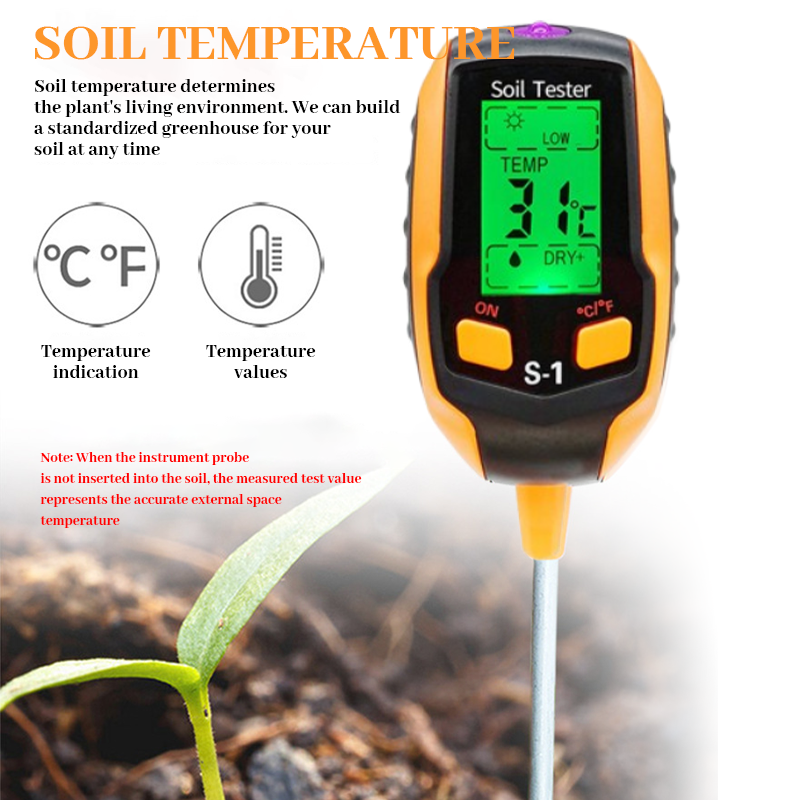 🔥Hot Sale 49% OFF🌱4-in-1 Soil Moisture Meter Digital
