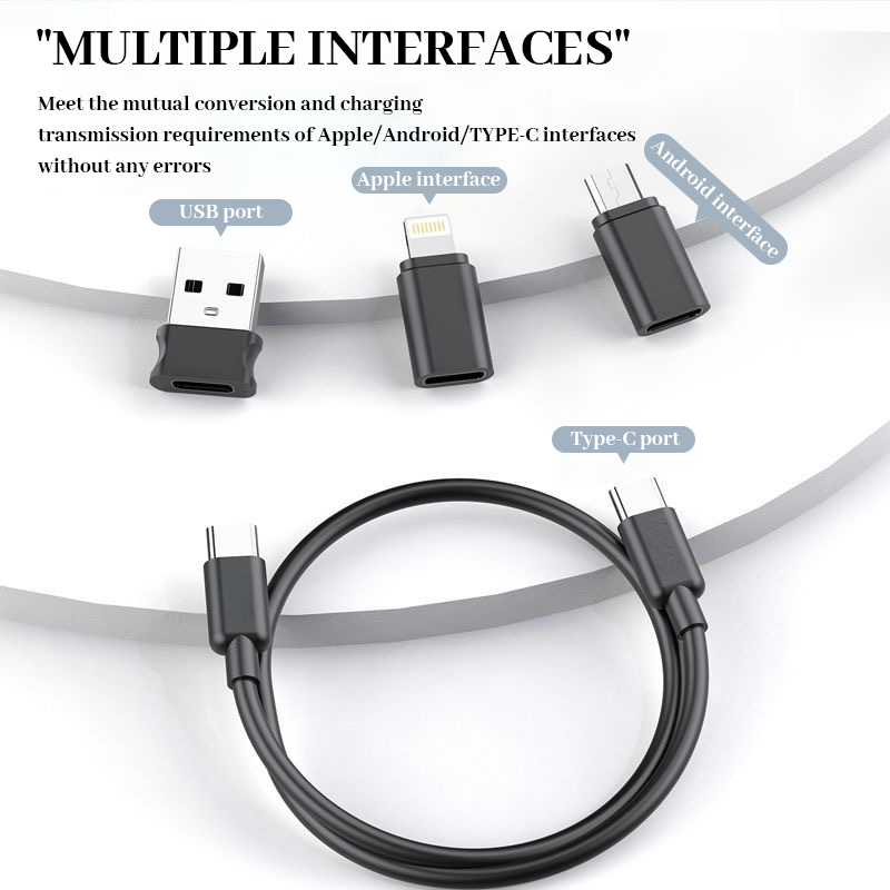 📱5-in-1 Data Cable Storage Box