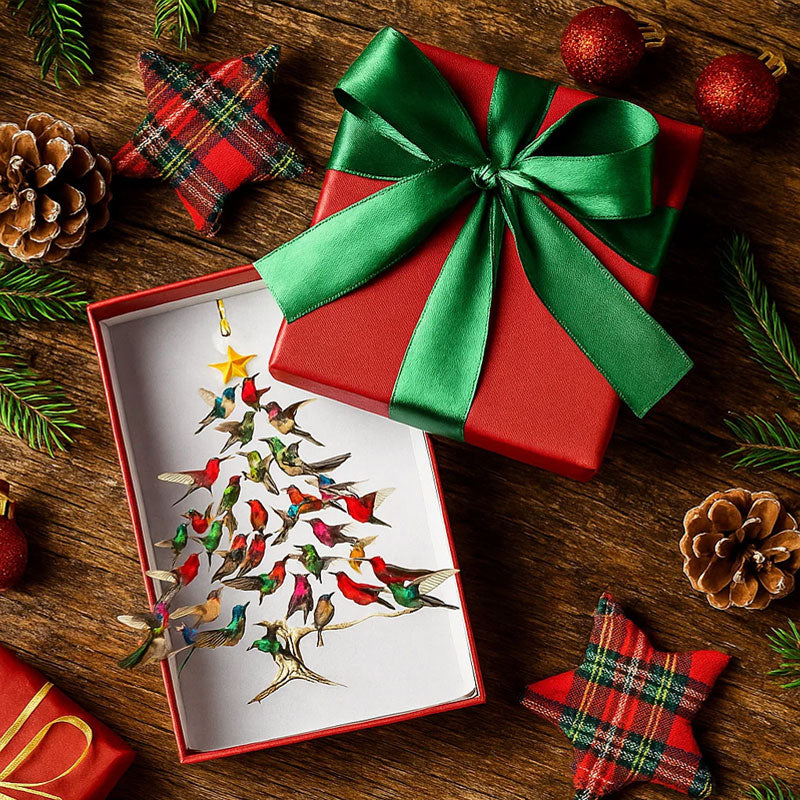 🐦🎄Hummingbird Christmas Ornament