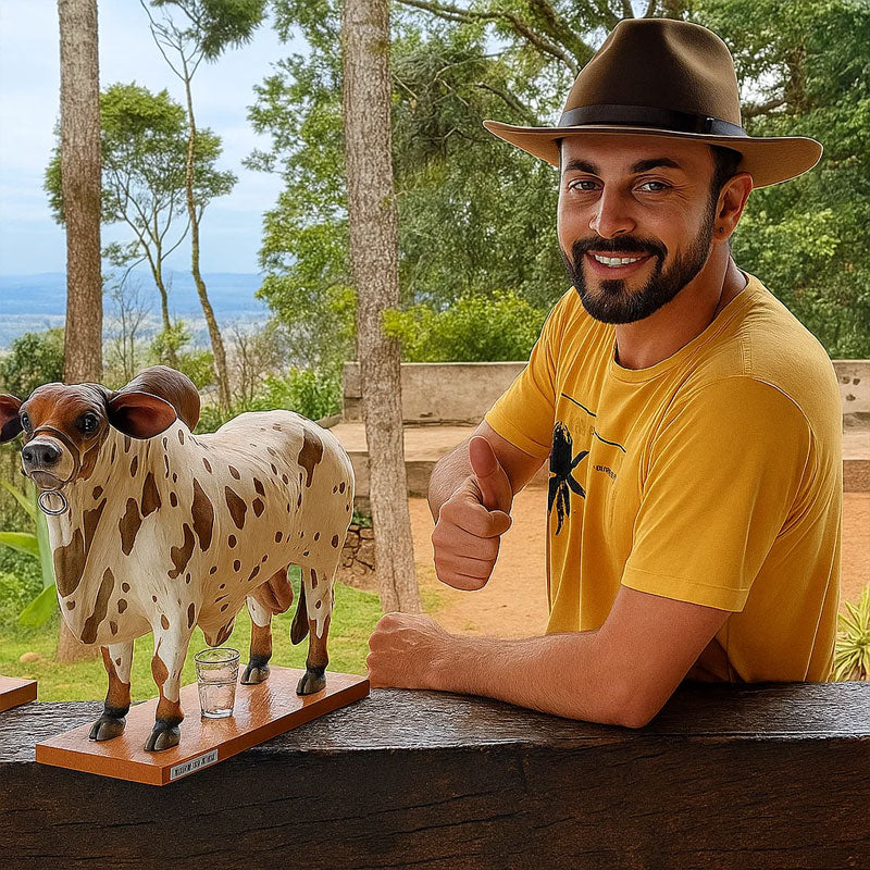 🐂🥃 Nelore Bull Liquor Dispenser