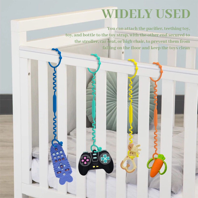 🔥Highchair or stroller toy straps