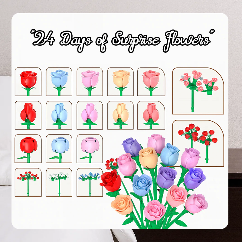 Rose Advent Calendar 🔥 24 Days of Blooming Surprises