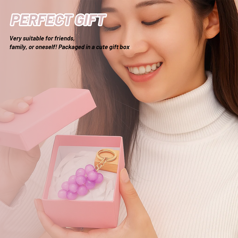 ✨Buy 2 Get 1 Free🍇 Juicy Grape Bag Pendant – Cute Gift Idea